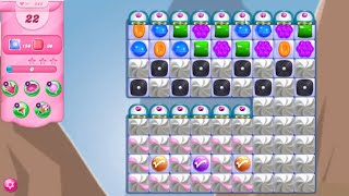 Candy Crush Saga LEVEL 548 NO BOOSTERS new version [upl. by Assiralc]