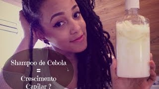 ✧ DIY Shampoo de Cebola para Crescimento Capilar ✧ [upl. by Concoff]