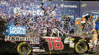 Brett Moffitt in Chicagoland victory lane 2018 [upl. by Lolanthe138]