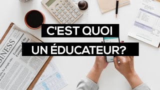 Métier déducateur spécialisé  Devenir éducateur  ou AES ou Moniteuréducateur [upl. by Ahsimot]