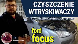 Czyszczenie wtryskiwaczy Diesel Ford Focus 16 TDCi TEC 2000 [upl. by Annayt]