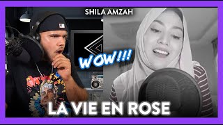 First Time Reaction Shila Amzah La Vie en rose STUNNED  Dereck Reacts [upl. by Adnyl]