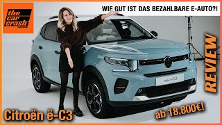 Citroen eC3 im Test 2024 Besser als VW ID2 oder Dacia Spring Review  Innenraum  Preis  POV [upl. by Yeclehc]