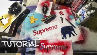 STENCIL ART FOR BEGINNERS  FULL TUTORIAL Step by Step [upl. by Aviv]