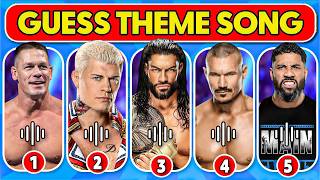 Guess The Top WWE Theme Songs 👉 Jey Uso Randy Orton Cody Rhodes  Wrestling Quiz  Geek Quizdom [upl. by Conan]