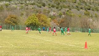 413 U14 TRM VS 紀伊中⓵2 [upl. by Asiluj]