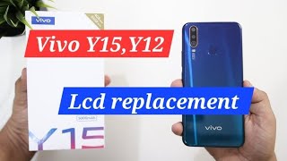 Vivo Y15 Lcd Replacement  Vivo Y15 disassembly [upl. by Yxor]