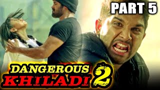 Dangerous Khiladi 2 Hindi Dubbed Movie  PARTS 5 of 9  Allu Arjun Amala Paul Catherine [upl. by Nytsirc]