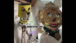 Animatronic duet anor1987 shorts viralvideo animatronics fnaf fnafmovie youtubeshorts [upl. by Teemus304]