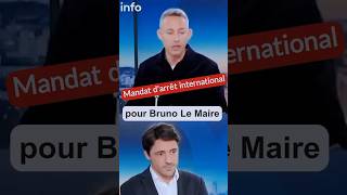 A quand un mandat darrêt international pour Bruno Le Maire nouveaufrontpopulaire [upl. by Brier]