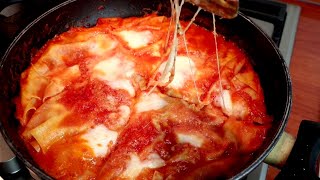 Solo 15 minuti LASAGNE in PADELLA NIENTE FORNO 324 [upl. by Enoved]