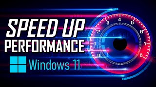 How to Speed Up Windows 11 to Improve Performance [upl. by Hooker]