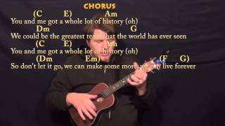 History One Direction Ukulele Cover Lesson in C with ChordsLyrics [upl. by Diamante]