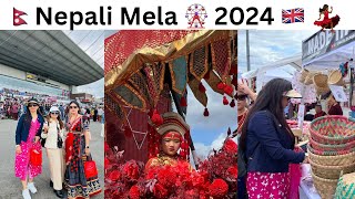 Nepali Mela 2024 UK  London Kempton park 🇳🇵🎡🇬🇧4K [upl. by Estas]