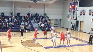 High School Boys Basketball Dodgeville at Barneveld February 24 2020 [upl. by Myo664]