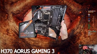 ขาย H370 AORUS GAMING 3 LGA1151 V2 พร้อมกล่อง งานจาก GIGABYTE Sn8525290 [upl. by Knowling]