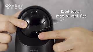 PC650  How to Connect Victure Camera to Wifi via quotIPC360 Homequot App [upl. by Rtoip]