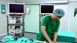 เทคโนโลยีการผ่าตัดผ่านกล้องทางนรีเวช Gynecological Laparoscopic Surgery [upl. by Tamis]