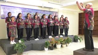 SANCTUS de Angelis LingkDamianus Juara 2 Lomba Kor Gregorian Antar Lingkungan Paroki Cikarang [upl. by Weinhardt]