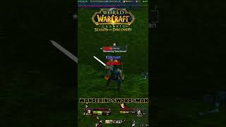 Wandering Swordsman worldofwarcraft youtubeshorts [upl. by Fey]