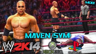 Maven SYM Mod For WWE 2K14 Xbox 360PS3 [upl. by Lramaj]