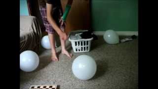 14 cool ways to pop a balloon [upl. by Bax]