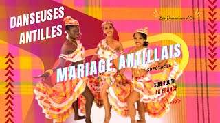 Danseuses Spectacle Antillais Les Danseuses dOr Mariage Gwoka Biguine [upl. by Davison]