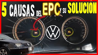 5 CAUSAS comunes del EPC y SOLUCIÓN en Volkswagen JETTA  P0122 P0222 P0113 CHECK Engine [upl. by Oicram]