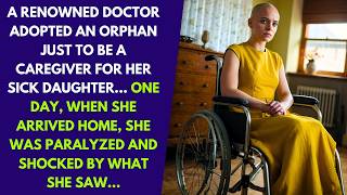 A RENOWNED DOCTOR ADOPTED AN ORPHAN JUST TO BE A CAREGIVER FOR HER SICK DAUGHTER ONE DAY WHEN [upl. by Alema]