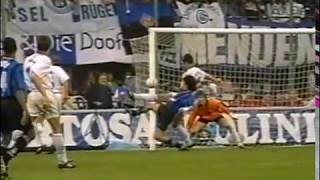 Inter  Schalke 04 UEFA Cup199697 Final2 10 pen [upl. by Adnalohs]