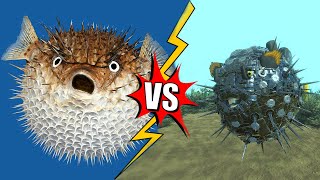 Aquatic Creatures units VS Real life  Animal Revolt Battle Simulator [upl. by Fontes927]