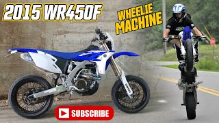 Regular Motorcycle Reviews 2015 Yamaha WR450F Supermoto  The 17000 Mile Dirt Bike [upl. by Neliac]