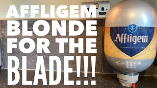 Affligem Blonde On The Blade Beer Dispenser  Belgian Craft Beer Review [upl. by Asiat]