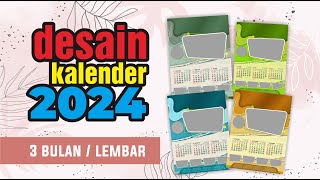 Desain Kalender 2024  Part 2 [upl. by Isborne]