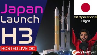 Liftoff JAPAN Launch H3 Rocket LIVE  JAXA Launch ALOS4 Mission  DAICHI4 Launch [upl. by Aseretairam]