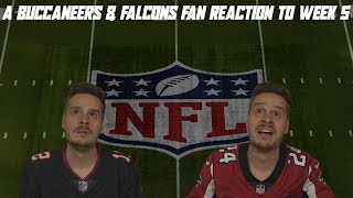 A Buccaneers amp Falcons Fan Reaction to Week 5 [upl. by Orvah]