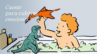 El DINOSAURIO de DANIEL  CUENTO para trabajar EMOCIONES y VALORES  EduCaixa [upl. by Fong]