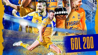 LOS 200 GOLES DE ANDRÉPIERRE GIGNAC CON TIGRES  20152024 [upl. by Aikkin]