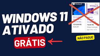 COMO ATIVAR O WINDOWS 10 e 11 GRÁTIS E VITALÍCIO EM 2024 [upl. by Ettenhoj]