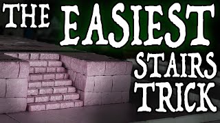 This Trick for making a Staircase from Foam is TOO EASY DampD Terrain City Board Part 3 [upl. by Peirsen]