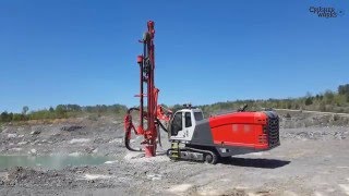 Sandvik DI550 Drill has a blast [upl. by Esenaj]