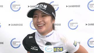 Jeongeun Lee6 2022 Gainbridge LPGA at Boca Rio Thursday Interview [upl. by Prescott]