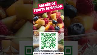 recette de la salade de fruits de saison fraîche et parfumée  🍓 [upl. by Robins802]