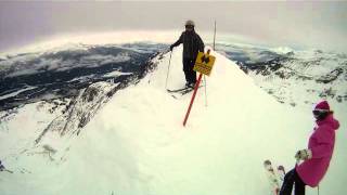 Big BangSaudan Couloir  Whistler Blackcomb [upl. by Llyrrad]