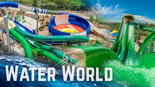 Americas LARGEST Water Park Water World CO  Slides POV 2023 [upl. by Riay]