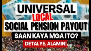 JUST IN UNIVERSAL LOCAL SOCIAL PENSION PAYOUT AS OF SEPT 16 2024  SAAN KAYA MGA ITO ALAMIN [upl. by Aseeram]