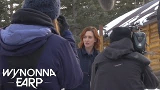 WYNONNA EARP  Behind The Scenes 1 2 3 Drink  Season 3 Episode 7  SYFY [upl. by Llenwahs]