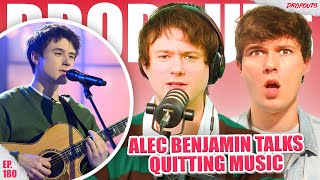 Alec Benjamin Talks Quitting Music Dropouts 180 [upl. by Divadnhoj273]