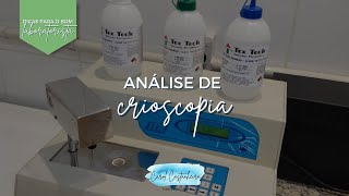 DICAS PARA O BOM LABORATORISTA  Cuidados importantes na análise de crioscopia do leite [upl. by Seften942]