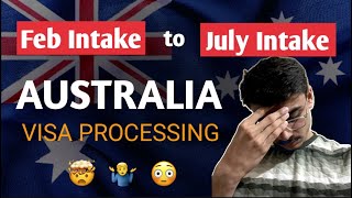 Which intake is best for study visa in Australia  Why i defer my intake  Feb 2024 to July 2024 [upl. by Christmas]